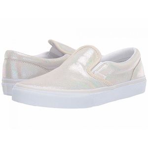 Vans Metallic Iridescent Slip On Shoes 3.5 Y